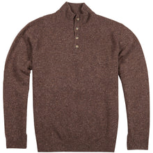 Cole Donegal Wool 4 Button Sweater