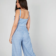 Wide Stripes Jumpsuit