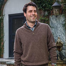 Cole Donegal Wool 4 Button Sweater